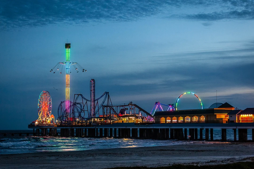 Galveston, TX skyline